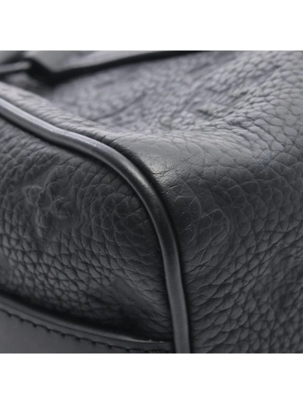 Louis Vuitton Handbag Keepall Bandouliere 25 2-Way Noir Leather